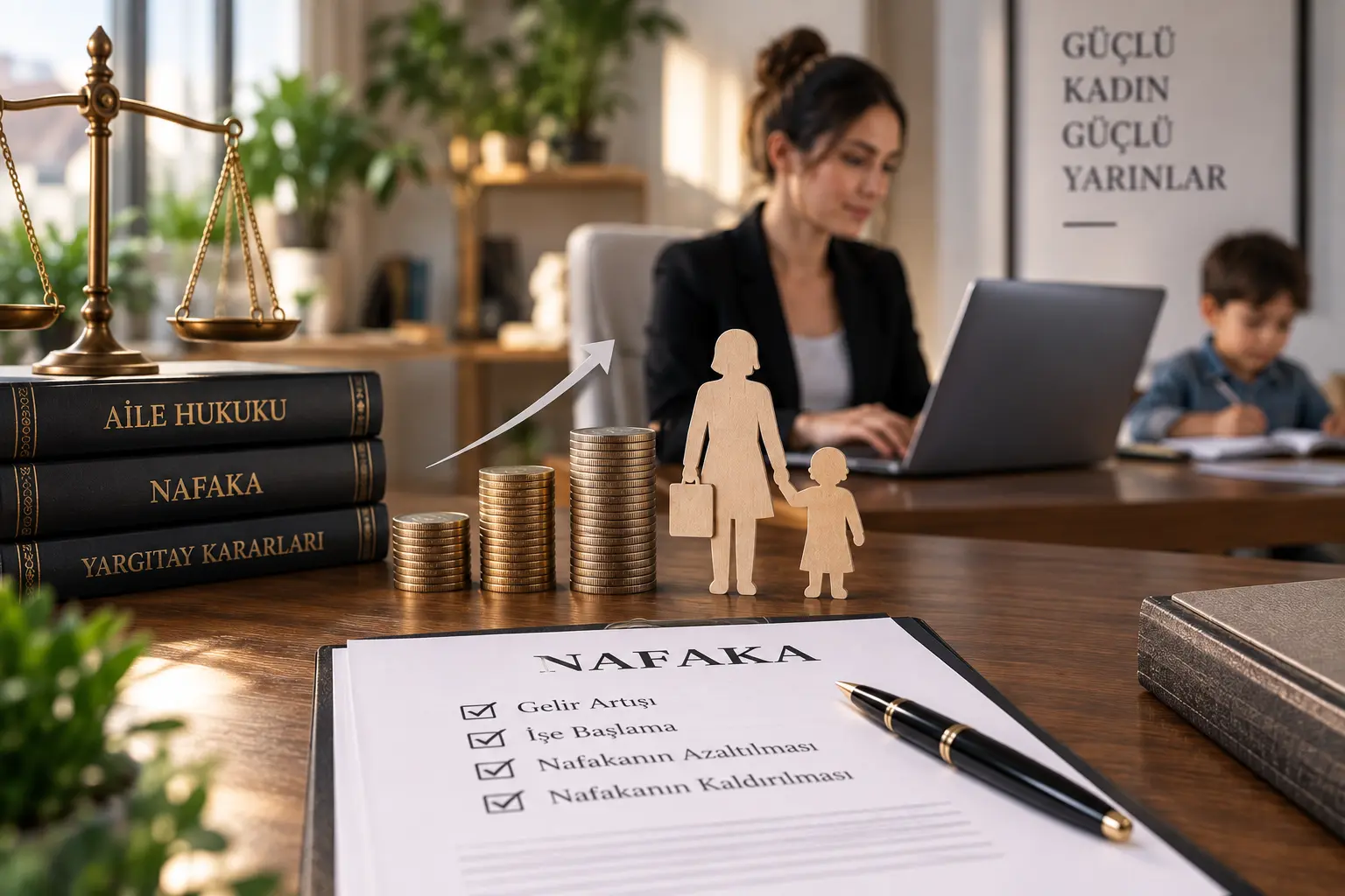 Nafaka Alan Eşin Gelirinin Artması veya İşe Başlaması